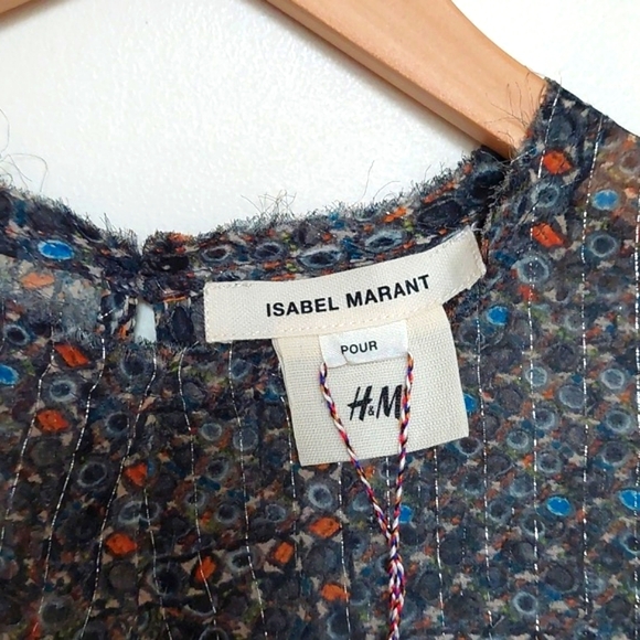 New Isabel Marant × H&M silk top - Picture 11 of 14